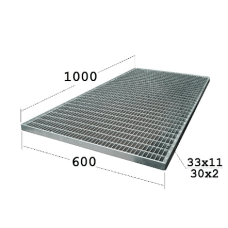 Прессованный настил 1000х600х30х2